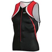 3820689M5W1　 [TRI ELITE COURSE SLEEVELESS インナーウェアー M BLACK/GINGER/WHITE]
