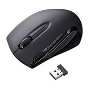 ワイヤレスブルーLEDマウス 2.4GHz対応 ブラック MA-WBL26BK