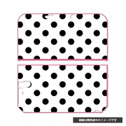 ニンテンドー3DS LL用 キュートカバー モノドットピンク