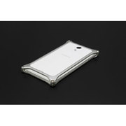 ソリッドバンパー for Xperia UL シルバー [GX-107S]