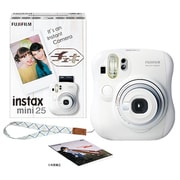 チェキ mini25 ホワイト 純正ハンドストラップ付き チェキカメラ INS MINI25 WT N