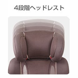 LEAMAN リーマン　ハイバックジュニア　エアロブラウン　ジュニアシート 楽天市場】【リーマン】 ハイバックジュニア ISOFIX R129 BR