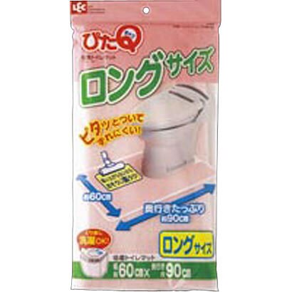 吸着トイレマット ロング 60×90 ピンク B837