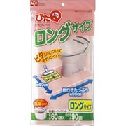 B837 [吸着トイレマット ロング 60×90 ピンク]