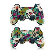 sp3c-022 [PS3コントローラーシール VintageFlowers]