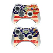 mx360c-013 [Xbox360コントローラーシール StarsandStripes]