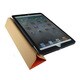 レザー調 （スタンド機能付き） フラワーデザインホルダーケースiPadmini ヴァーミリオン