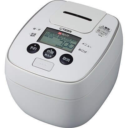 可変圧力IH炊飯ジャー 1升炊き 炊きたて ホワイト JPB-B180 W