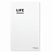 人生の歩みとともに残しておきたい記録を書き綴るライフログ手帳「LIFE」 ジブン手帳 2014 -LIFE ニ-JCL1-14