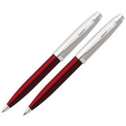 ギフトコレクション Sheaffer100シリーズ レッドトランスルーセント シャープペンシル＆ボールペン SGC9307