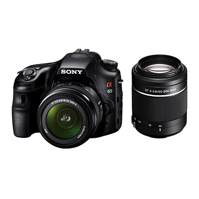 SLT-A65VX [α65  (アルファ65) ダブルズームレンズキット DT 18-55mm F3.5-5.6 SAM II＋DT 55-200mm F4-5.6 SAM]