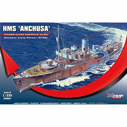 93801 [1/350 アンチューサ コルベット艦]