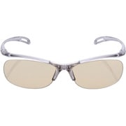 OG-YBLP01GY [ブルーライト対策メガネ PC GLASSES リムレスタイプ ブラウンレンズ グレー]
