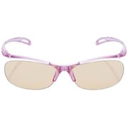 ブルーライト対策メガネ PC GLASSES リムレスタイプ ブラウンレンズ ピンク OG-YBLP01PN