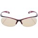 ブルーライト対策メガネ PC GLASSES リムレスタイプ ブラウンレンズ ワインレッド OG-YBLP01WN