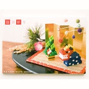 NP027 [nanoblock年賀状 獅子舞と門松 横]