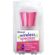 Bluetoothモノラルスピーカー ピンク BT-MS01P