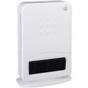 電気暖房 セラミックヒーター 800W 人感センサー ホワイト DCH-1301 WH