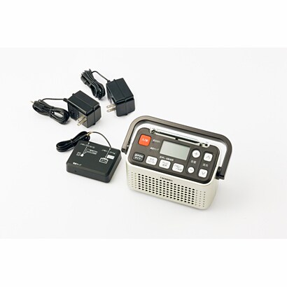 3バンドラジオ付 ワイヤレス手元スピーカー AV-J135G