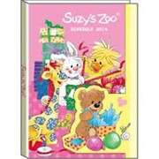 SZ-34567 [2014年版 B6見開き1週間ブロックタイプ手帳 スージー・ズー マグネットカバー]