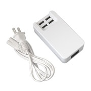 4PORT USB AC Adaptor ホワイト BS-USBAC4PORT/WH