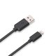 Lightning-USB充電通信ケーブル 1.2m ブラック PG-IPDLGUC01BK