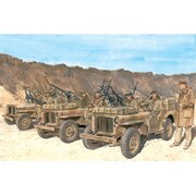 CH6682 1/35 WW.II イギリス陸軍 SAS 指揮官&ドライバー/クルーフィギュアセット