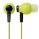 カナルタイプイヤホン　ライムイエロー ZHP-100 Lime Yellow