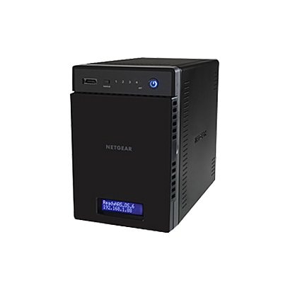 ReadyNAS 104 4ベイ デスクトップ型ネットワークストレージ　ベアボーンタイプ　3年保証モデル RN10400-100AJS