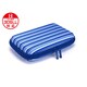 3DLDHP05 [3DS LL/DSi LL用プラスパレット デザインポーチ ボーダースタイル オーシャンブルー]