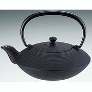 南部鉄器 急須 平形 糸目