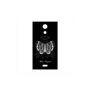 SW-HA0017 [docomo Xperia A SO-04E用ケース Hina Aoyama papillon-botanique]