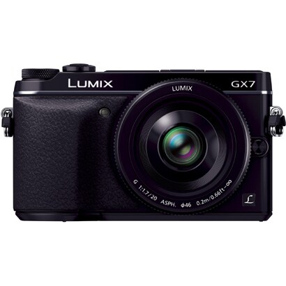 DMC-GX7C-K [LUMIX(ルミックス) GX7 レンズキット ブラック ボディ＋交換レンズ｢LUMIX G 20mm/F1.7 II ASPH.｣]