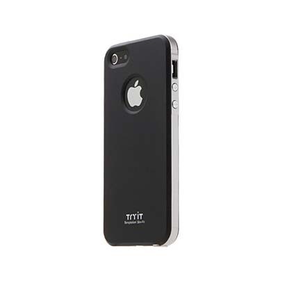 I5N13-13A161 [try it Metalic Series (Black×Silver)for iPhone5]