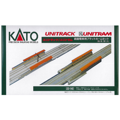 23-140 [Nゲージ 路面電車用プラットホームセット]
