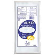 ポリバッグ 規格袋0.03 6号 透明 100P L03-6