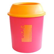 ファーゼ ふた付きダストボックス ピンク 22341