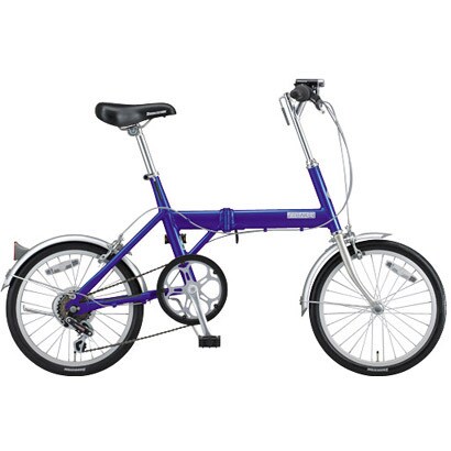 折りたたみ自転車 スニーカーライト 18型 外装6段変速 F.Xグリッターブルー SNL186