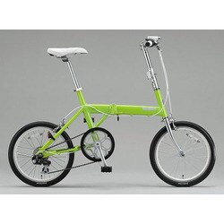 ブリヂストン BRIDGESTONE 折りたたみ自転車 スニーカーライト 18型 外装7段変速 F.Xスプリングライム SNL187  通販【全品無料配達】 - ヨドバシ.com
