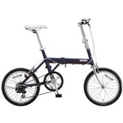 折りたたみ自転車 スニーカーライト 18型 外装7段変速 T.Xサファイアブルー SNL187