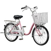 シティサイクル カリシア 点灯虫 22型 変速なし M.Xプレシャスローズ CAL22T