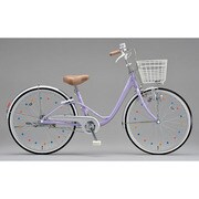 子ども用自転車 スイートピー ダイナモランプ 22型 変速なし P.シーニックラベンダー SWE22