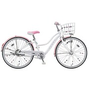 子ども用自転車 ワイルドベリー ダイナモランプ 20型 変速なし パールシュガー WB02