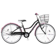 子ども用自転車 ワイルドベリー ダイナモランプ 24型 外装6段変速 ブラックパンサー WB462