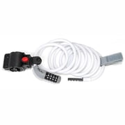 P-C8-180 ナンバーセットコイルロック ホワイト 139-00031