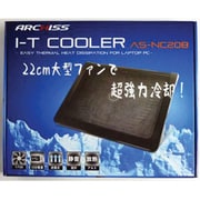 22cmファン搭載 プラスチック(筐体部分)/メタル(メッシュ部分) 20dBA USB供給 ブラック AS-NC20B