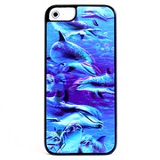 3DプラスチックケースiPhone5 ドルフィン