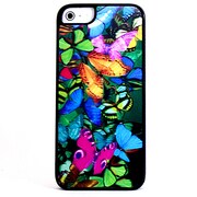 3DプラスチックケースiPhone5 バタフライ