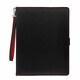 ステッチライン革ケースiPad ブラック CP12IP1-LFBR