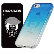 オカザえもんiPhone5カバー 青
